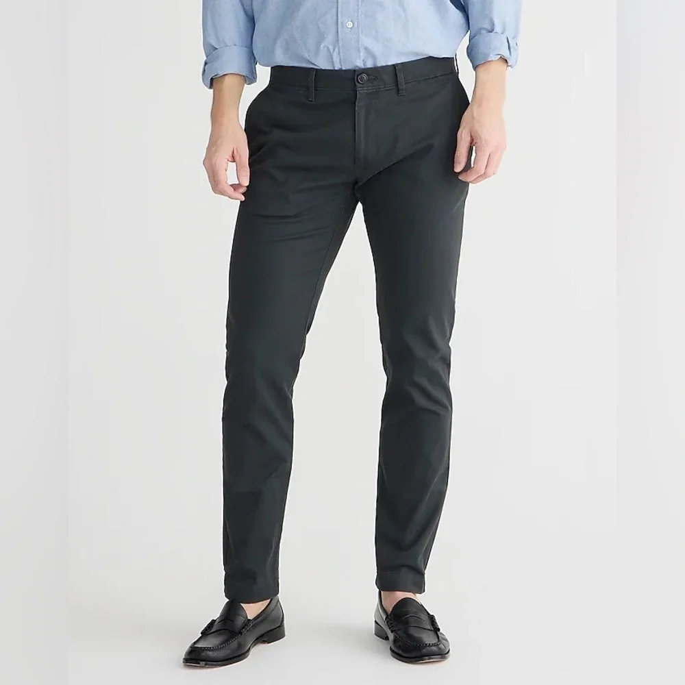 NWT J Crew 484 Slim-fit chino pant • size 36x32 •grey color